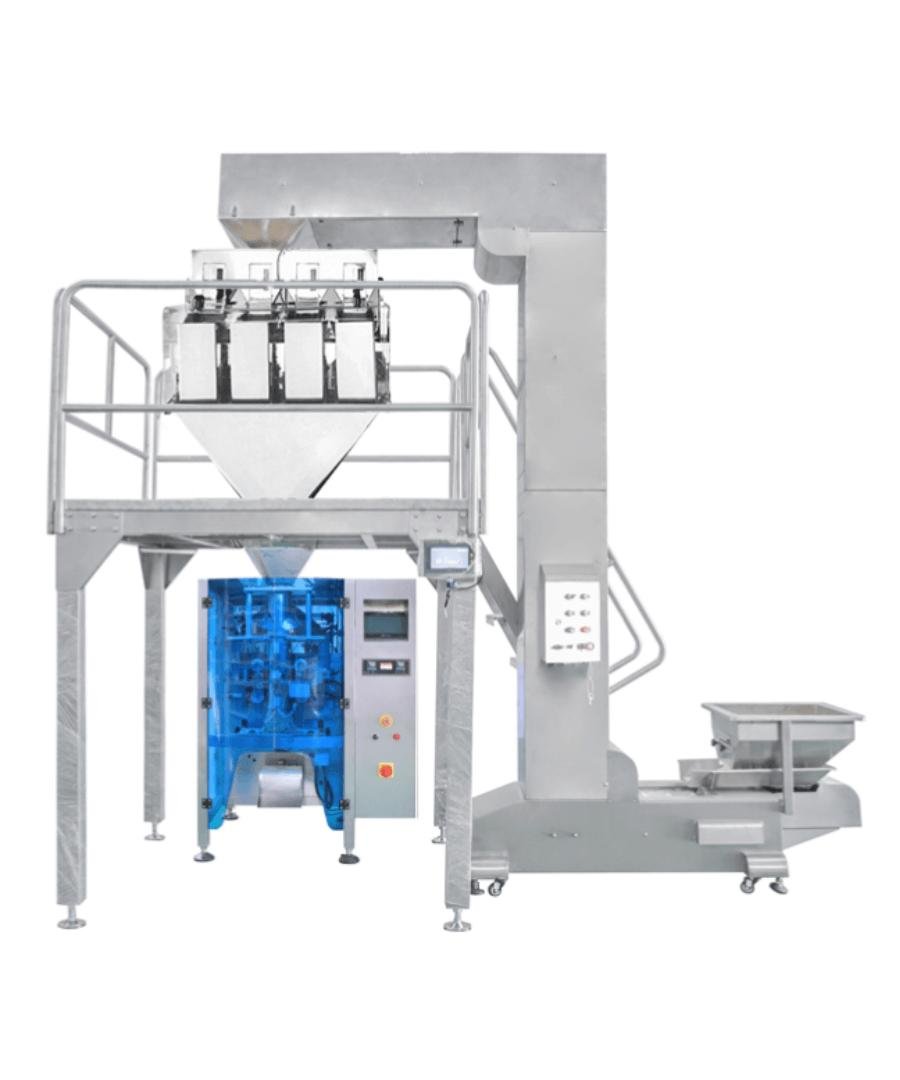 4 Head Linear Weigher with pneumatic thumbnail 4